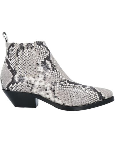 P.A.R.O.S.H. Ankle Boots - Gray