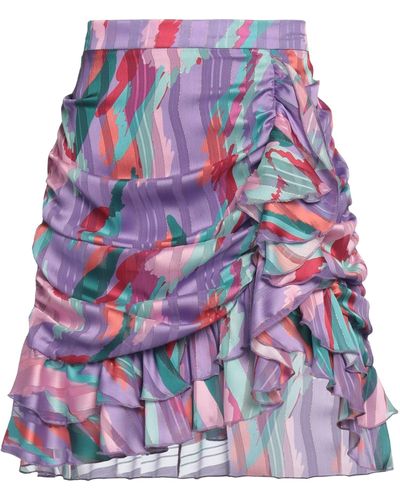 ACTUALEE Mini Skirt - Purple