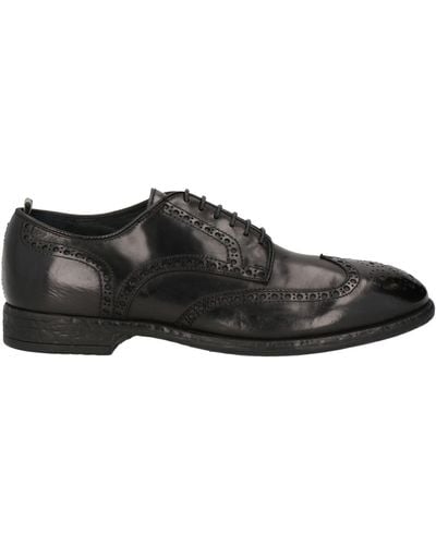 Officine Creative Lace-Up Shoes Leather - Black