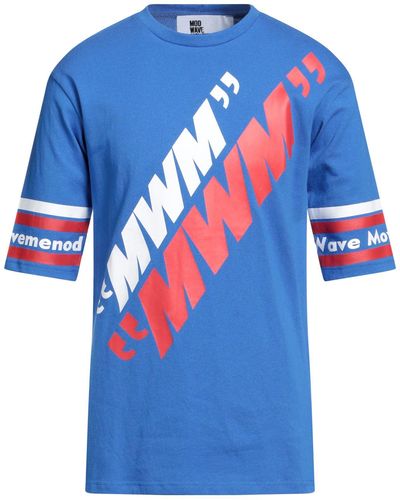 MWM - MOD WAVE MOVEMENT T-shirt - Blue
