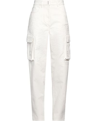 Givenchy Pantaloni Jeans - Bianco
