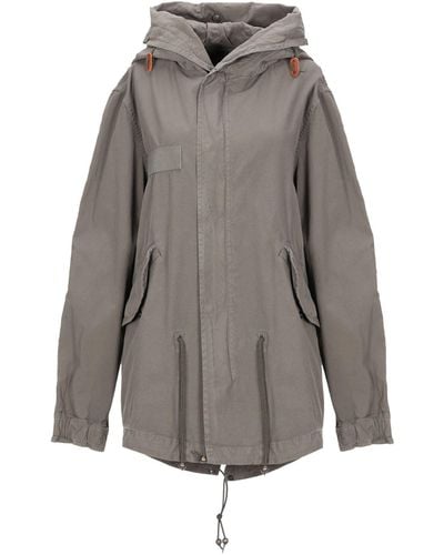 MR & MRS Overcoat & Trench Coat - Grey