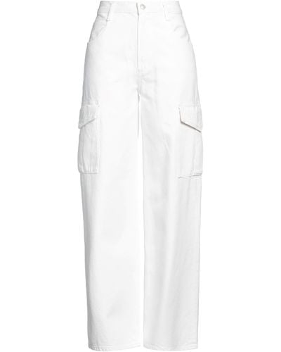 Agolde Pantaloni Jeans - Bianco