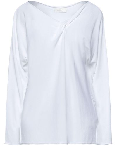 Zanone Sweater Viscose, Cotton - White