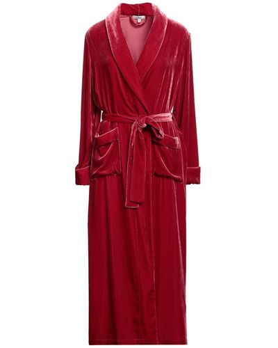 Vivis Dressing Gown Or Bathrobe - Red