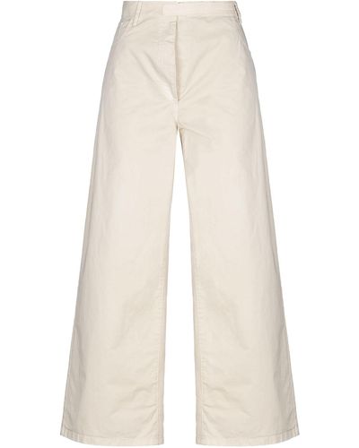 Hache Pants Cotton, Elastane - White