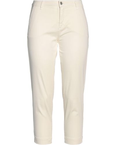 Trussardi Cropped Pants - White