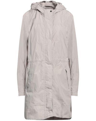 Jan Mayen Light Overcoat & Trench Coat Polyester - Gray