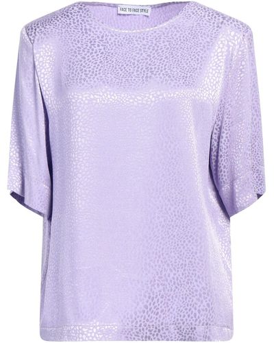 FACE TO FACE STYLE Top - Purple