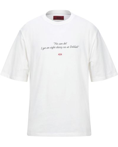 424 T-shirt - Bianco