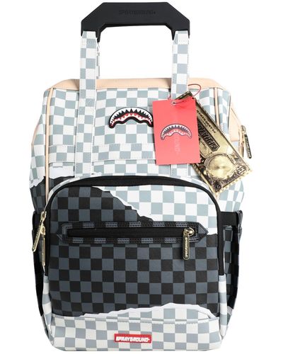 Bolso pequeño Sprayground gris unisex