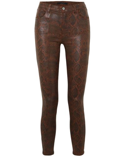 J Brand Pantalon en jean - Marron