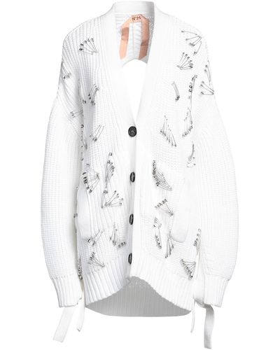 N°21 Cardigan - Blanc