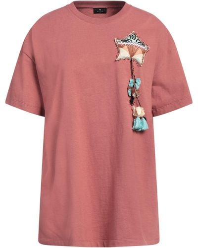 Etro T-shirts - Pink