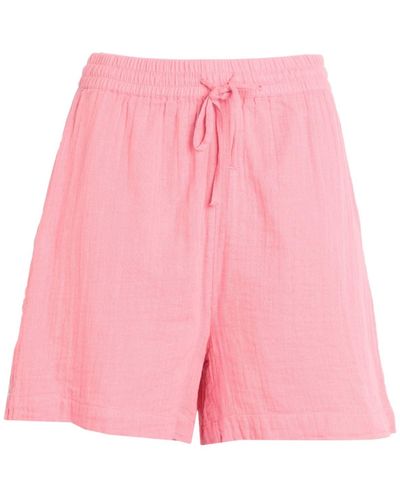 Pieces Shorts & Bermuda Shorts - Pink