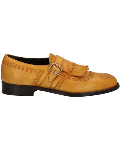 RICHARD OWE'N Loafers Soft Leather - Yellow