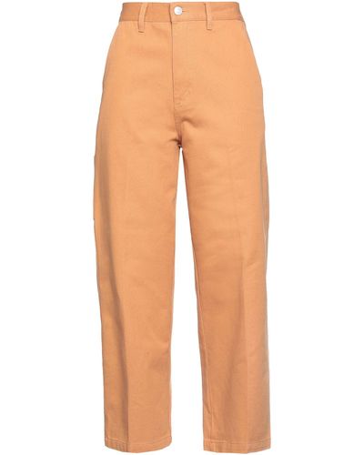 Obey Pantaloni Jeans - Arancione
