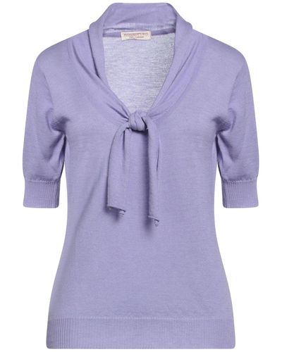 Rossopuro Sweater Cashmere - Purple