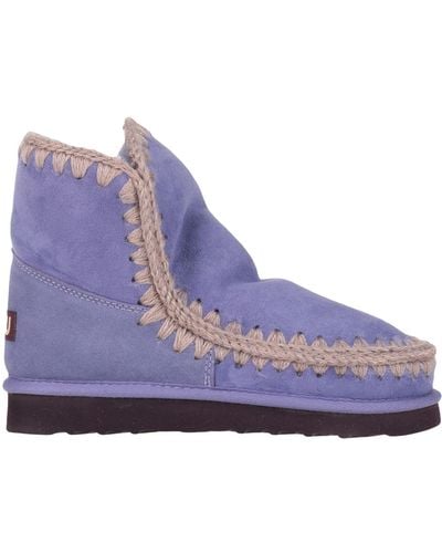 Mou Ankle Boots - Purple