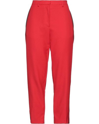 Jucca Pants Polyester, Viscose - Red