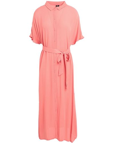 Vero Moda Midi Dress - Pink