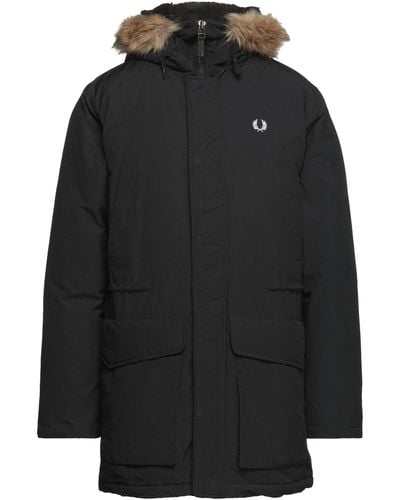 Fred Perry Coat - Black