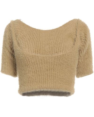 MM6 by Maison Martin Margiela Sweater - Natural