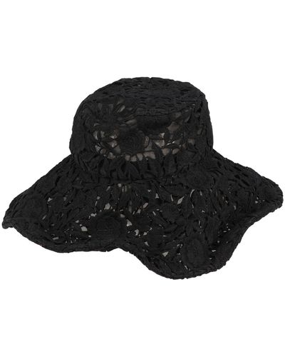 Ermanno Scervino Hat - Black