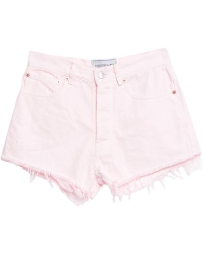 Forte Denim Shorts - Pink