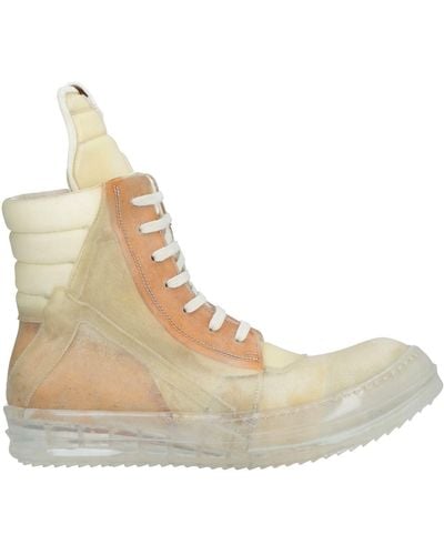 Rick Owens Ankle Boots - Natural
