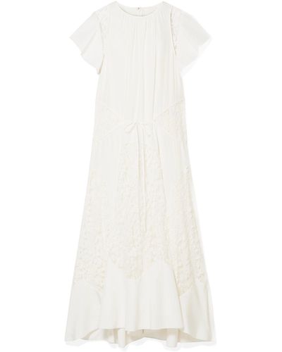 Chloé Midi Dress - White