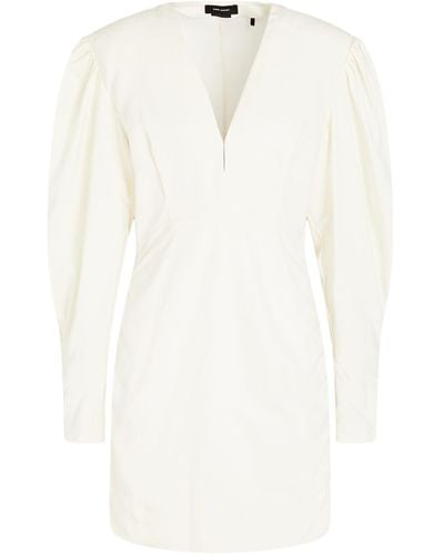 Isabel Marant Mini-Kleid - Weiß