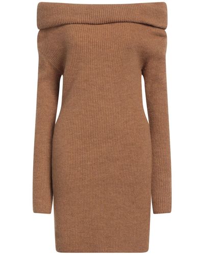 Akep Mini Dress - Brown
