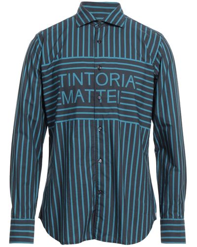 Tintoria Mattei 954 Camicia - Blu
