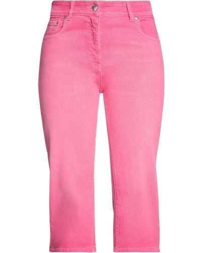 MSGM Cropped Jeans - Rosa