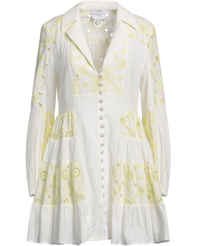 Isabelle Blanche Mini Dress - White