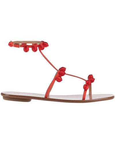 Aquazzura Sandals - Red