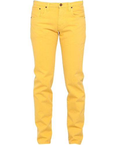 People Denim Pants - Yellow