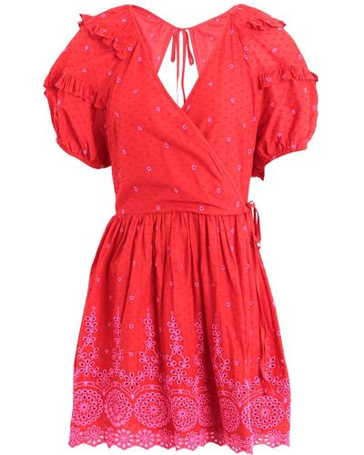 TOPSHOP Mini Dress - Red