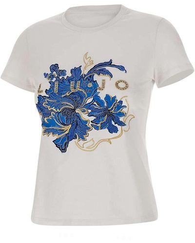 Liu Jo T-shirts - Blau