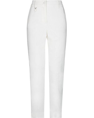 Blumarine Pantalon - Blanc