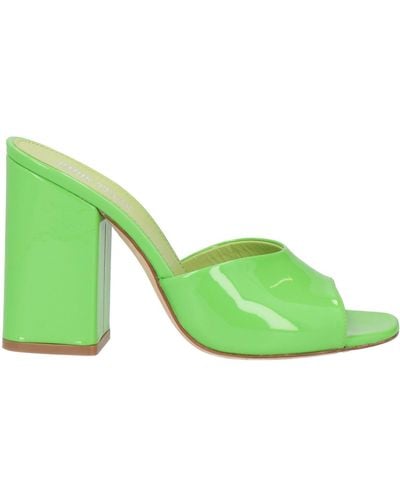Paris Texas Sandals - Green