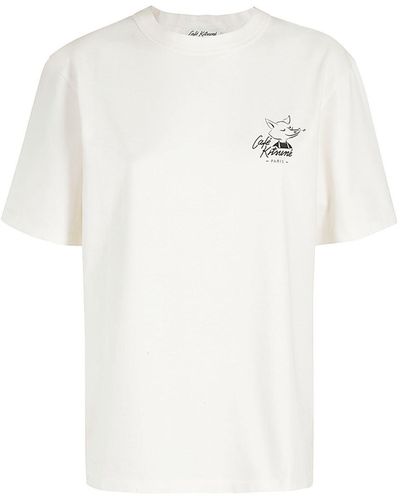 Maison Kitsuné T-shirts - Weiß