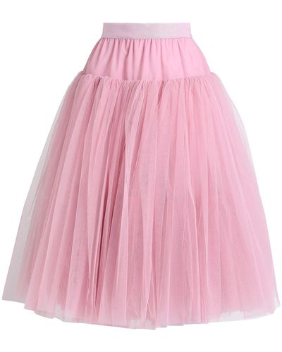 Dolce & Gabbana Midi Skirt - Pink