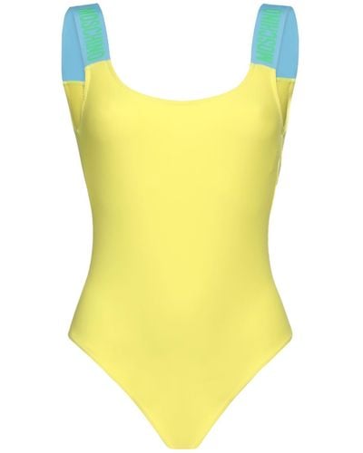 Moschino One-piece Swimsuit - Yellow