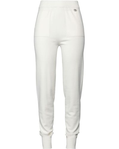 Twin Set Pantalone - Bianco