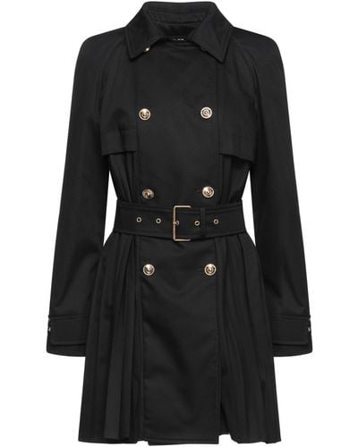 Versace Overcoat & Trench Coat - Black