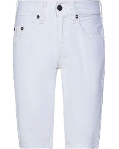 True Religion Shorts Jeans - Bianco