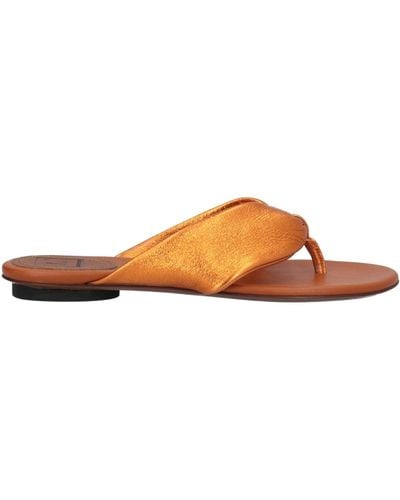 L'Autre Chose Thong Sandal - Orange