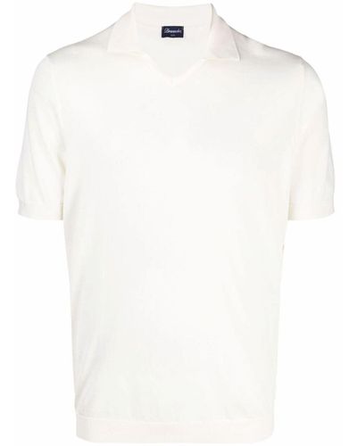 Drumohr Poloshirt - Weiß